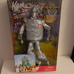 Barbie Tin Man Doll - Silver